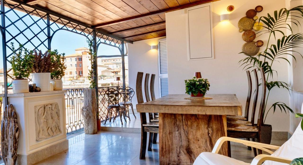 Ferienwohnung Atticus Forum Romanum Luxury Penthouse Exterior foto